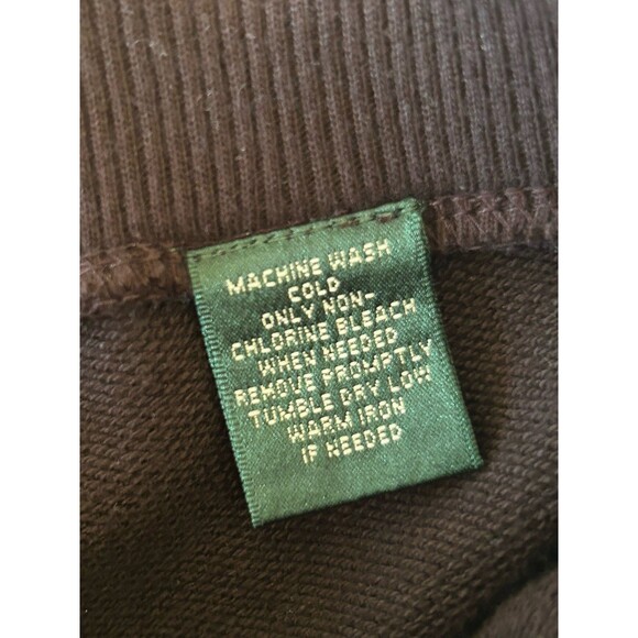 Lauren Ralph Lauren 2 Pc Full Zip Jacket & Matching Pants Size M Brown - Picture 13 of 16